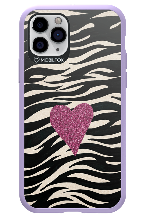 Zebra Heart 2.0 - Apple iPhone 11 Pro