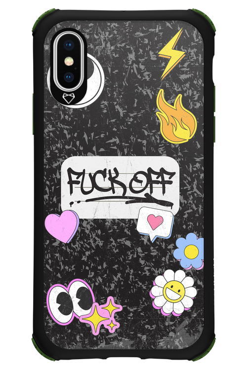 Fuck Off Case - Apple iPhone X
