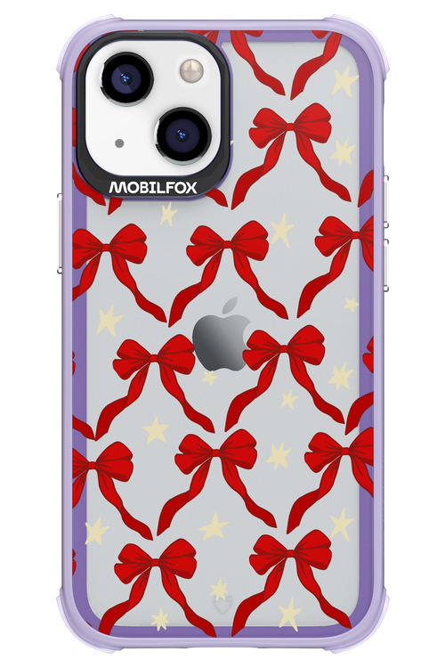Bow & Stars (Transparent) - Apple iPhone 13 Mini