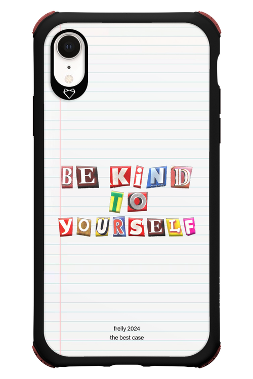 Be Kind To Yourself Notebook - Apple iPhone XR