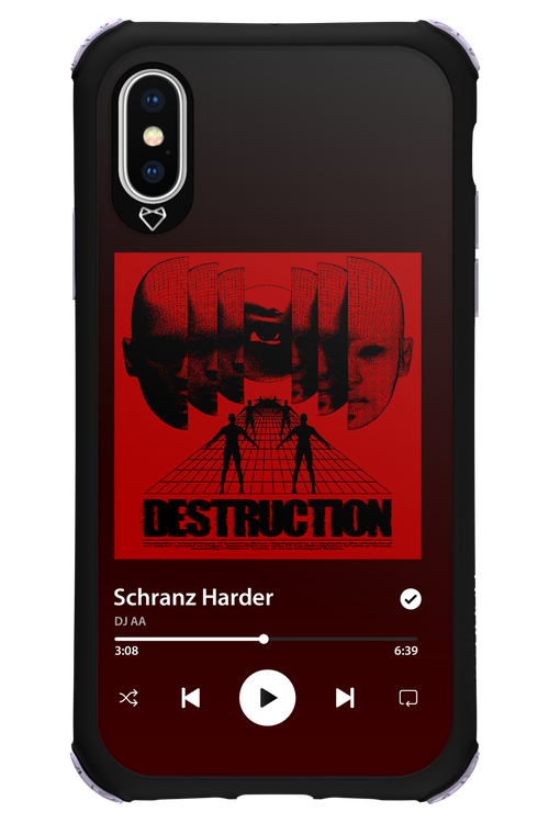 Destruction - Apple iPhone X