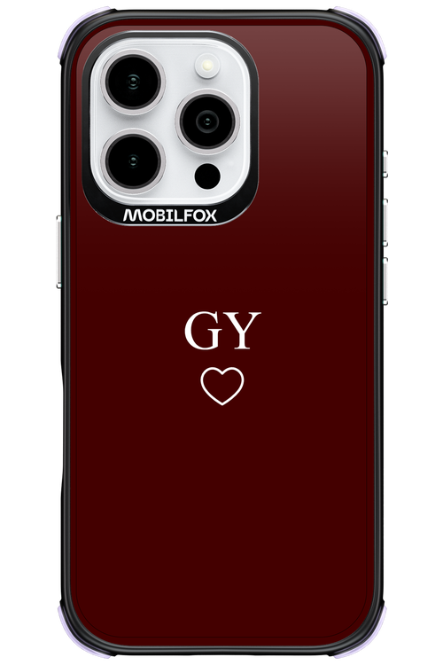 GY Burgundia 2.0 - Apple iPhone 16 Pro