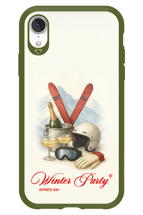 Winter Ski Party - Apple iPhone XR