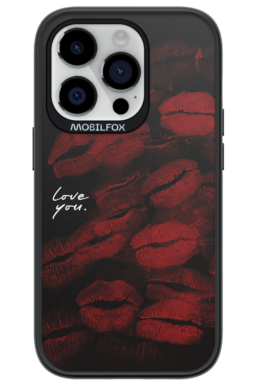 LOVE U BLACK 2.0 - Apple iPhone 14 Pro