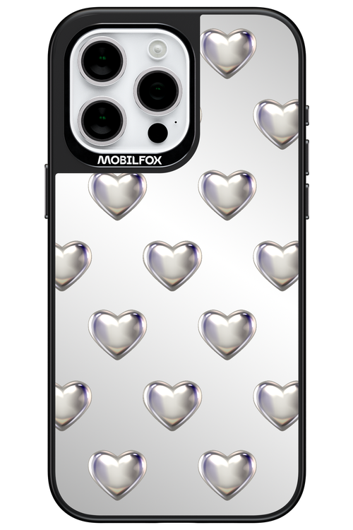 Shiny Hearts Mirror 2.0 - Apple iPhone 15 Pro Max