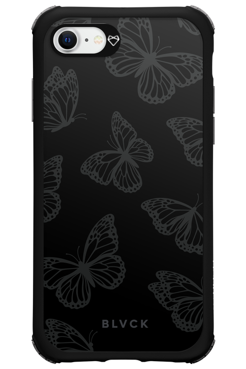 Black Butterflies - Apple iPhone 7