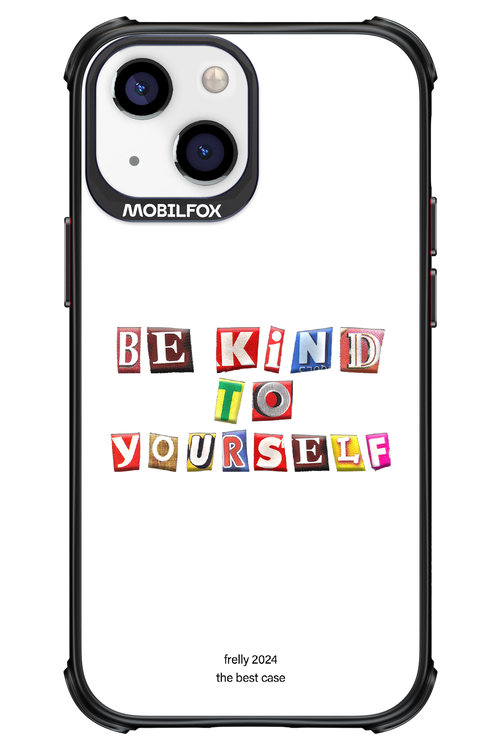 Be Kind To Yourself White - Apple iPhone 13 Mini