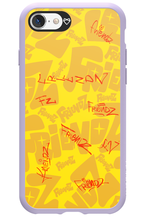 FRIENDZ Yellow - Apple iPhone 8