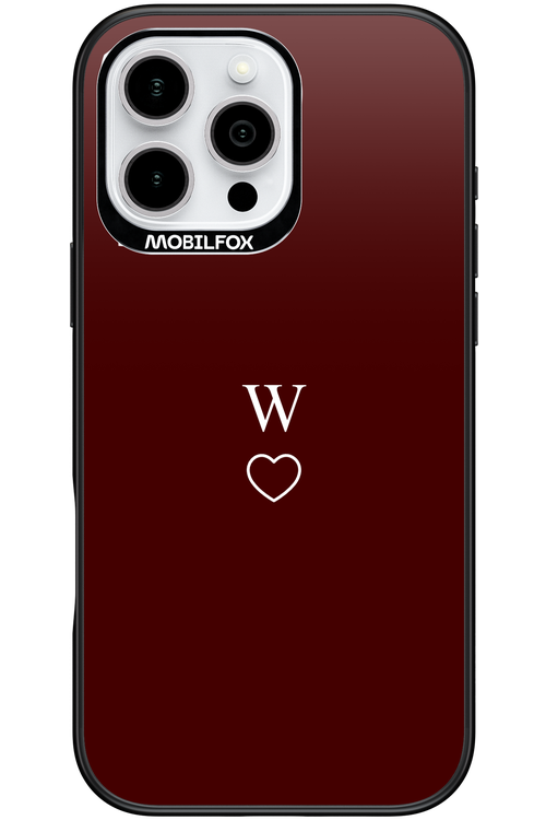 W Burgundia 2.0 - Apple iPhone 16 Pro Max