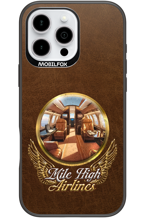 Mile High Airlines - Apple iPhone 16 Pro Max
