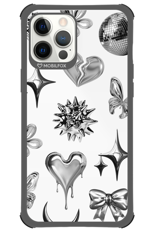 Silver Zone Transparent - Apple iPhone 12 Pro Max