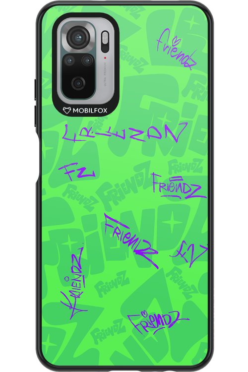 FRIENDZ Green - Xiaomi Redmi Note 10