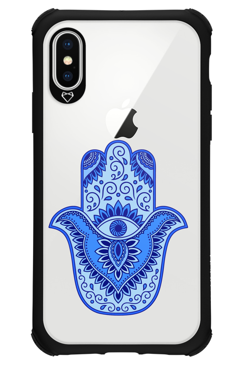 Hamsa Blue - Apple iPhone XS