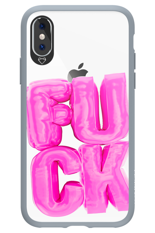 F*ck Transparent - Apple iPhone X