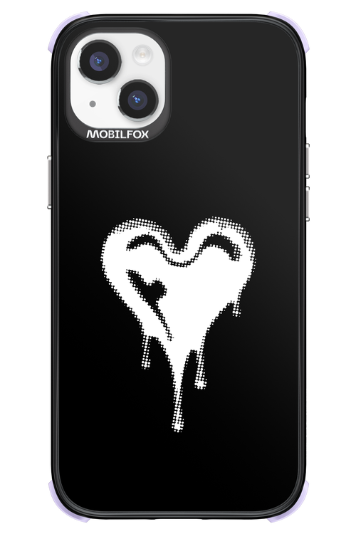 Heart Black - Apple iPhone 14 Plus