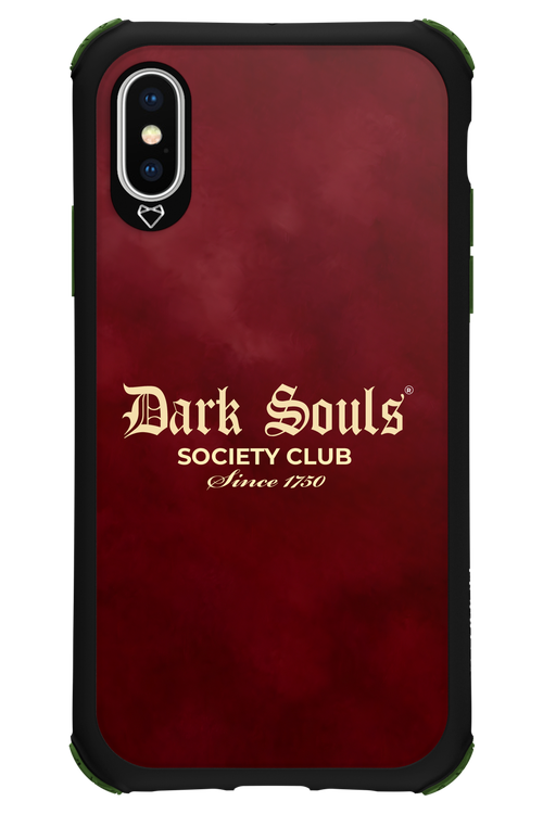 Dark Souls (Burgundy) - Apple iPhone XS