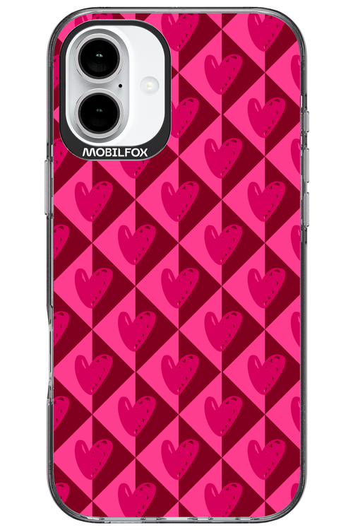 Holiday Heartss - Apple iPhone 16 Plus