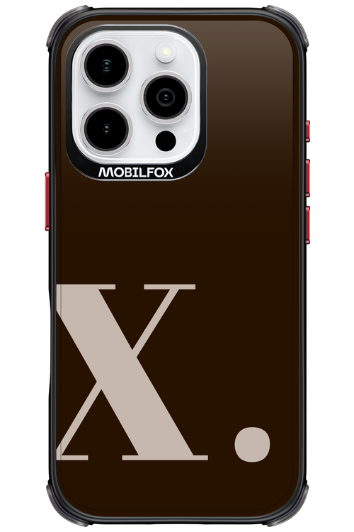 X (Mokka Foam) - Apple iPhone 16 Pro