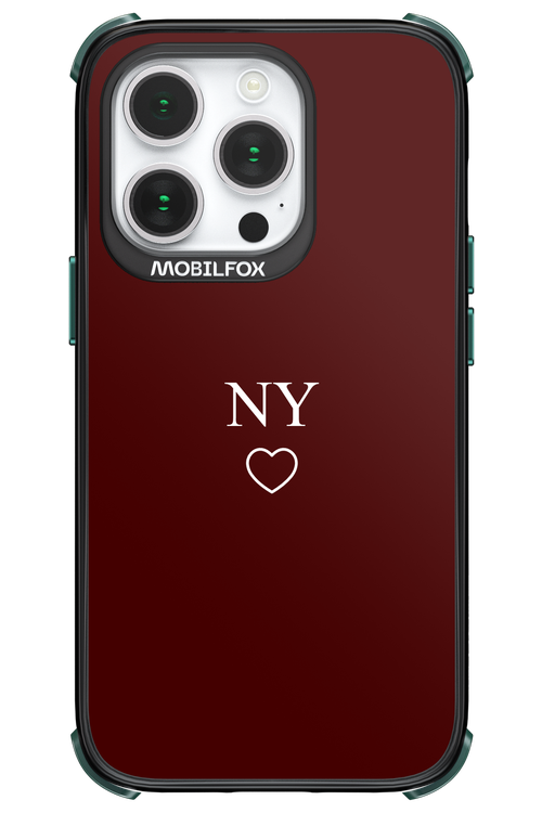 NY Burgundia 2.0 - Apple iPhone 14 Pro