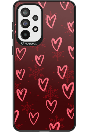 Christmas Hearts - Samsung Galaxy A73