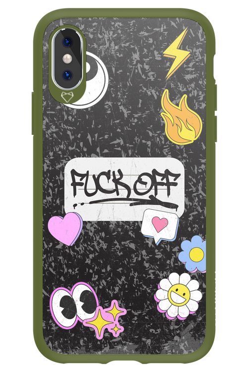 Fuck Off Case - Apple iPhone XS