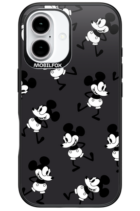 Iconic Mouse (antracite pattern) - Apple iPhone 16