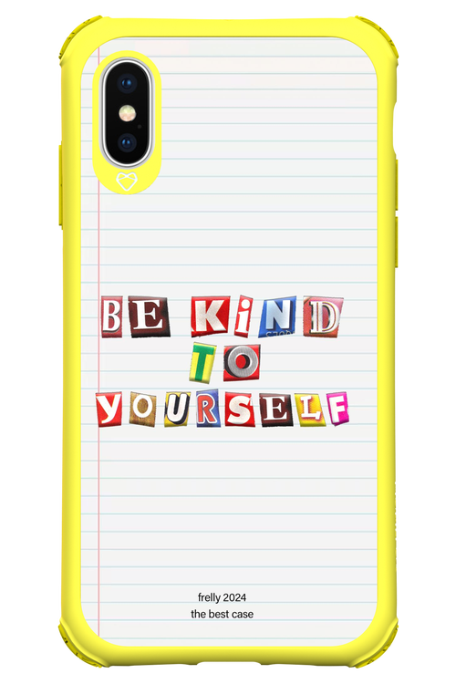 Be Kind To Yourself Notebook - Apple iPhone XS