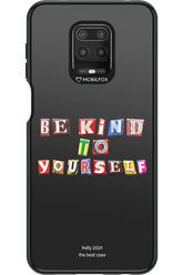 Be Kind To Yourself Black - Xiaomi Redmi Note 9 Pro