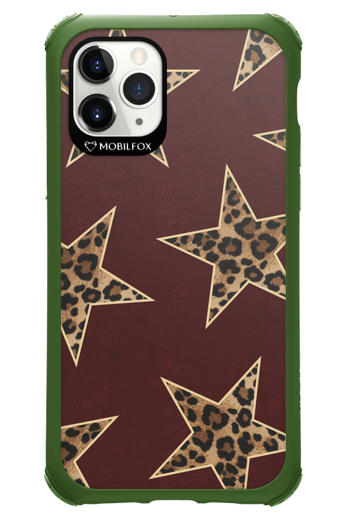 Wild Stars Burgundy - Apple iPhone 11 Pro