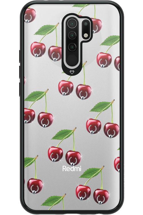 Spicy Cherries Transparent - Xiaomi Redmi 9