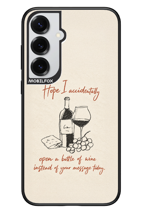 Bottle of wine 2.0 - Samsung S25+