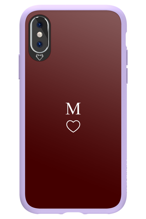 M Burgundia 2.0 - Apple iPhone XS