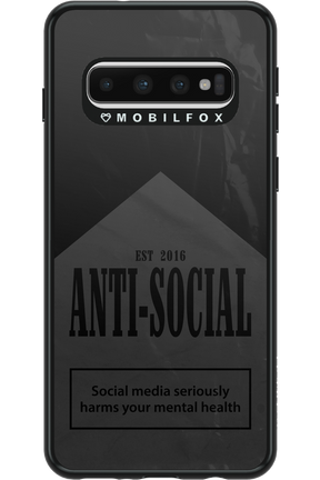 ANTI-SOCIAL (BLVCK) 2.0 - Samsung Galaxy S10
