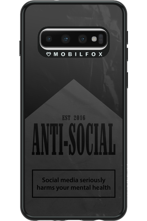 ANTI-SOCIAL (BLVCK) 2.0 - Samsung Galaxy S10