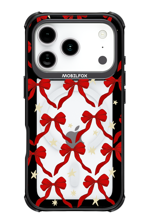 Bow & Stars (Transparent) - Apple iPhone 17 Pro