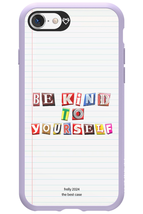 Be Kind To Yourself Notebook - Apple iPhone SE 2022