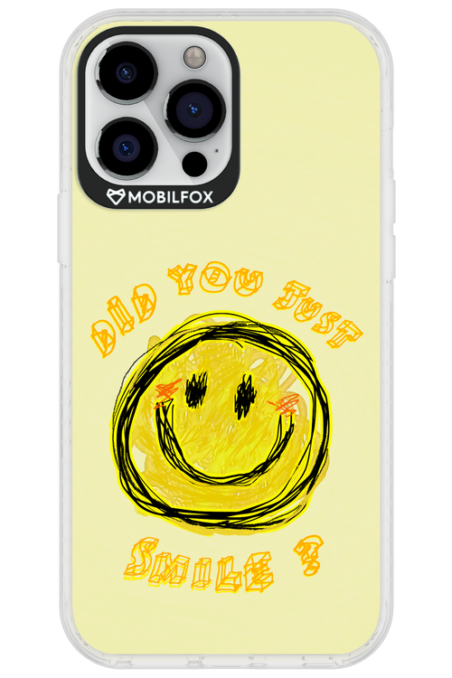 Crayon Smiley - Apple iPhone 13 Pro Max