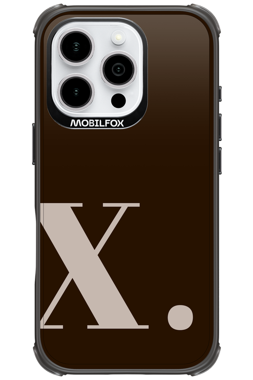 X (Mokka Foam) - Apple iPhone 16 Pro