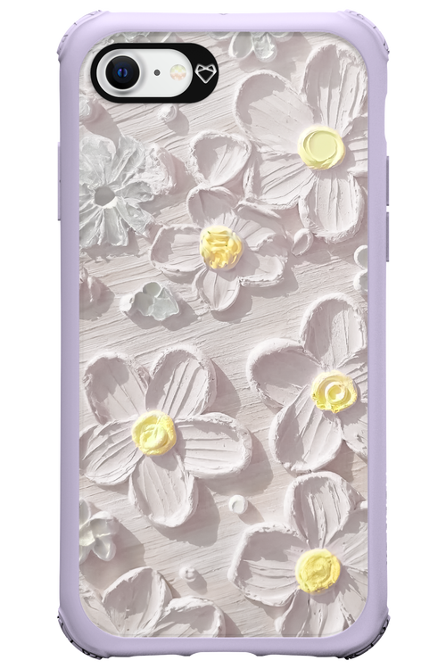 White Flowers 2.0 - Apple iPhone SE 2022