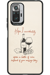 Bottle of wine 2.0 - Xiaomi Redmi Note 10S