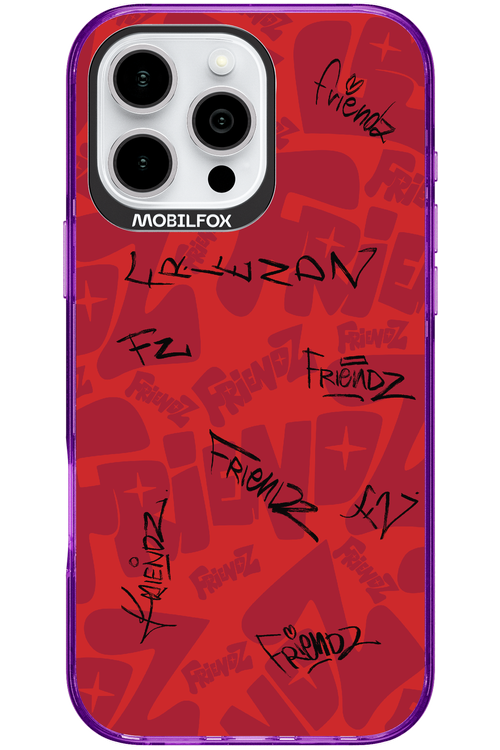FRIENDZ Red - Apple iPhone 16 Pro Max