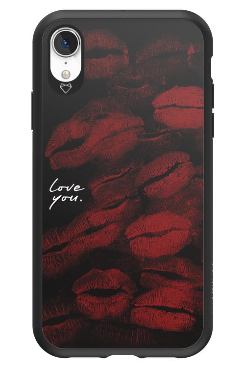 LOVE U BLACK 2.0 - Apple iPhone XR
