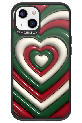 XMAS Hearts - Apple iPhone 13