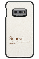 Schoool - Samsung Galaxy S10e