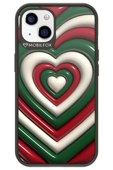 XMAS Hearts - Apple iPhone 13