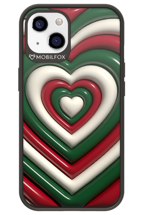 XMAS Hearts - Apple iPhone 13