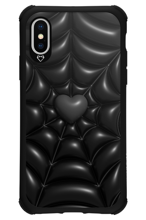 Black Spider Heart - Apple iPhone XS