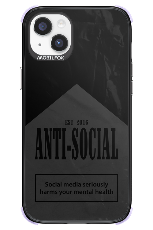 ANTI-SOCIAL (BLVCK) 2.0 - Apple iPhone 14 Plus