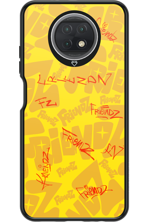FRIENDZ Yellow - Xiaomi Redmi Note 9T 5G
