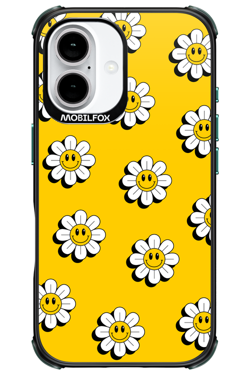 Smiley Flowers - Apple iPhone 16